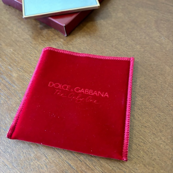 Dolce & Gabbana The Only One Pocket Mirror with Velvet Pouch NEW - Picture 6 of 10